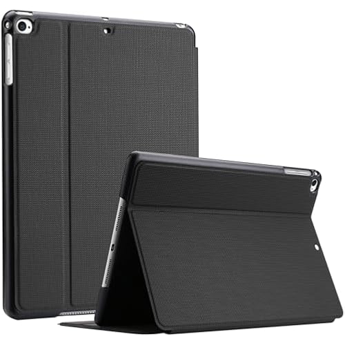 ProCase Smart Cover for iPad 9.7 2018/2017, iPad Air 2/Air -Black