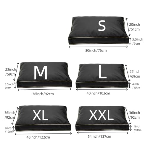 Housse pour chien XXL imperméable pour caisse de transport et matelas de rechange - 6