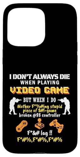 �^�C�g�� : Funny Gamer Design �r�f�I�Q�[�� �R���\�[���t�@�� �X�}�z�P�[�X iPhone 15 Pro Max �p