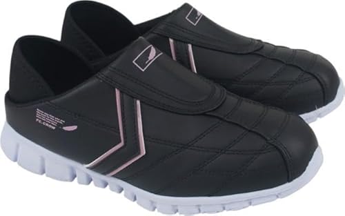 レディース スニーカー サンダル キックバック かかとが踏める サボサンダル バブーシュ クロッグサンダル 軽量 軽い スポーツ 春 夏 母の日 FCクロウ FC CROW taflh5854(ブラック M(23.5〜24.0cm))