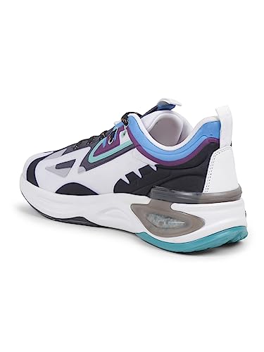 Image of Liberty Leap7X Hanover-1 Men Sports Lacing Shoes with Lycra Upper | EVA Sole | Comfortable & Lightweight | Quick-Wear Elastic Laces | Padded Foam Insole | Running, Gym & Outdoor Activity