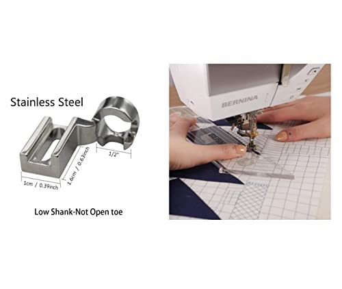 Pie de costura para máquina baja con regla 1/4 pulg miniatura 2