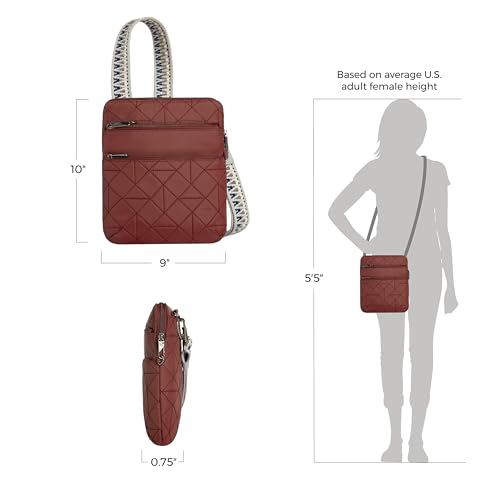 Image of Travelon Anti-Theft Boho Slim Crossbody
