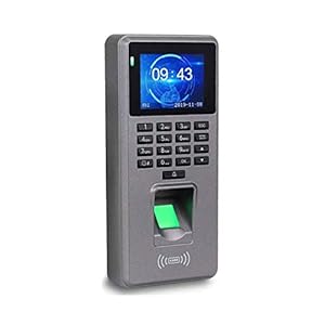 Attendance Machine 2000 Password Capacity, 2,4-inch Face Recognition Fingerprint Werknemer controleren-in, Payroll…