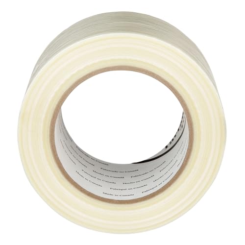 Image of Tartan Filament Tape 8934, Clear, 72 mm x 55 m, 4 mil, 12 rolls per case