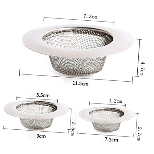 Colador para fregadero mediano acero inoxidable miniatura 2