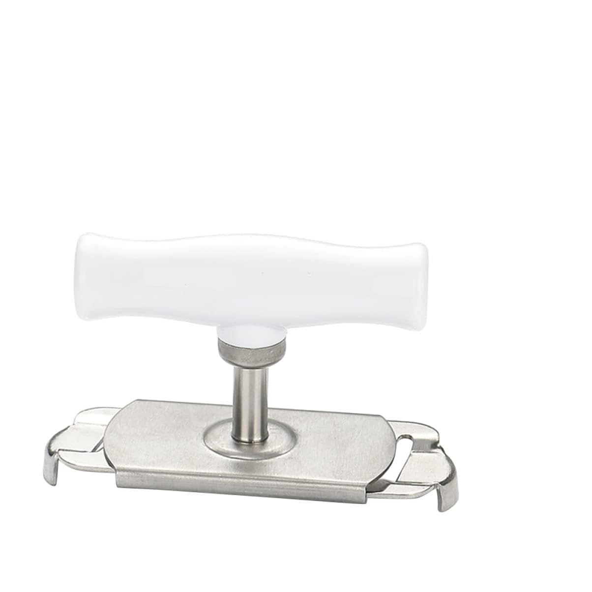 Alipis Stainless Steel Jar and Bottle Opener Ergonomic Handle -skid Design for Effortless Opening of Jars for Kitchen Use and Outdoor Picnics