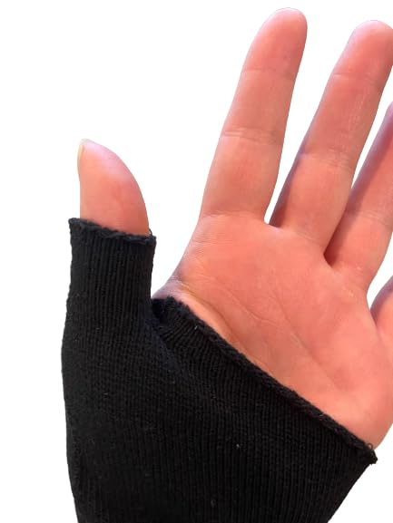 Miniatura 5 de 105300 - Funda para muñequera para pulgar, calcetín protector suave para el pulgar, calcetín de mano para llevar debajo de cualquier pulgar y