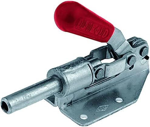 DESTACO 609 Manual Base Mount Push Pull Toggle Clamps; Holding Capacity 1334.5 N | 300 lbf, Flanged Base, Plunger Travel 31.8 mm
