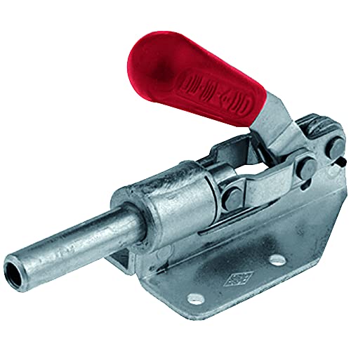 DESTACO 609 Manual Base Mount Push Pull Toggle Clamps; Holding Capacity 1334.5 N | 300 lbf, Flanged Base, Plunger Travel 31.8 mm