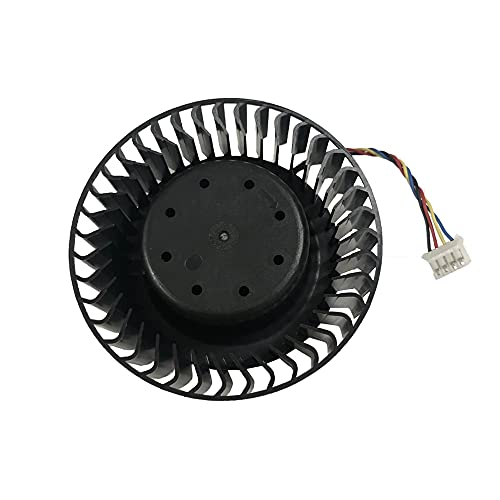 Rakstore Bfb1012Sha01 76Mm Graphics Card Cooling Fan Replacement For Amd Vega 56 64 Quiet Cooler Fan #TOP1