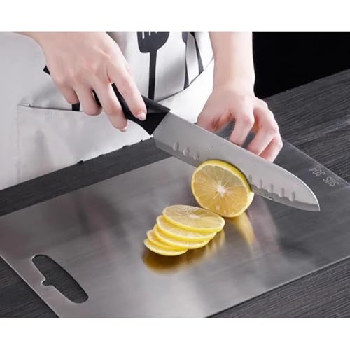Tablas de cortar de titanio antideslizantes para cocinar alimentos 6