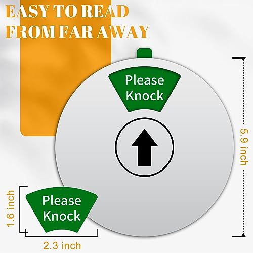 office door sign- do not disturbout of officeplease knockin a meetingworking remotelyback soon rotating privacy door sign conference 6 inch silver