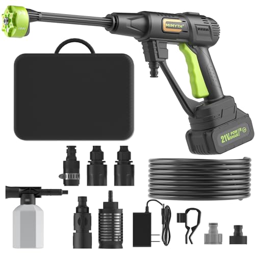 Cordless Pressure Washer; 990PSI Cordless Power Washer with Brushless Motor, 4.0Ah Battery&Charger,...