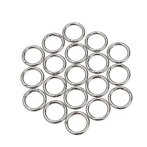 Anneaux brisés en alliage de zinc pour création de bijoux et projets créatifs DIY - 7