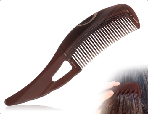 Emezddo Peine anticaspa para el cuero cabelludo, fácil de limpiar, ideal para mujeres y hombres, masajea el cuero cabelludo, refresca y elimina la caspa, artículos esenciales para el día a día