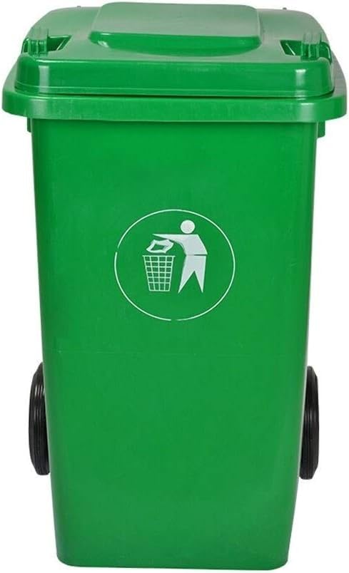 BAKULI Papelera For Exteriores Papelera Industrial Con Tapa Papelera Gran Capacidad Papelera(120L)