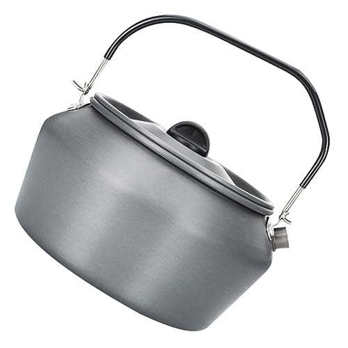 ARTSEWPLY 1pc Outdoor Portable Kettle for Camping and Hiking Lightweight Tea Pot Spout for Smooth Pouring for Picnics and Travel Compact Design for Easy Handling