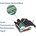 Jienk 2Pcs DB15 Solderless Male RS232 D-SUB Serial Adapters, 16mm thinner 15 Pin Port Terminal Solderfree Breakout Board Connector with Case Accessories
