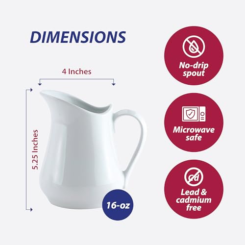 Hic Kitchen NT307 Creamer Pitcher With Handle thumb #5