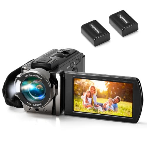 Image of kimire Digital Camcorder, Video Camera with Digital Zoom