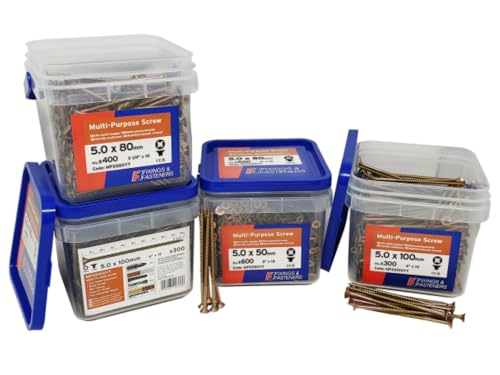 Mehrzweck-Pozi-kompatible Schraube CSK ST ZYP 5,0 x 90 mm Dose 350