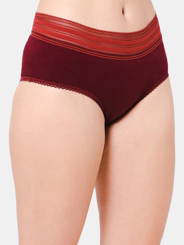 Image of Women Cotton Hipster Panty Combo of 2 | Stylish | High Waist Panty