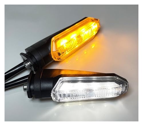 Clignotant dynamique LED moto feu arrière double signalisation 12V