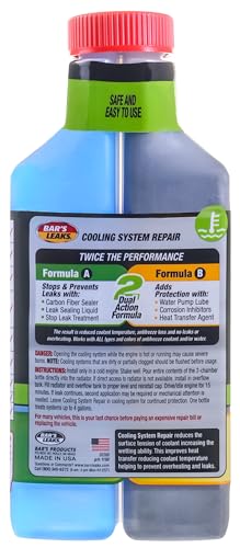 Image of Bar's Leaks High Mileage Cooling System Repair, Grey