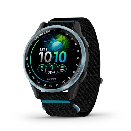 Garmin Approach J1 43mm Junior Teen Golf GPS Watch,Noir