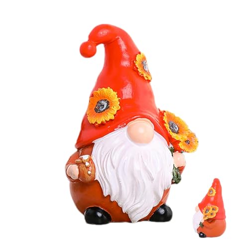 Gnomes de Noël en résine pour sublimer votre bibliothèque et vos fêtes