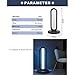 UV Lamp with Ozone Sanitizer Lamp for Home & Commercial – 38W UVC Sanitizer Lamps with Remote Control & 3-Speed Timer (15/30/60 Mins), 99.99% Disinfection Rate,110V Odor Elimination- EPA Certified