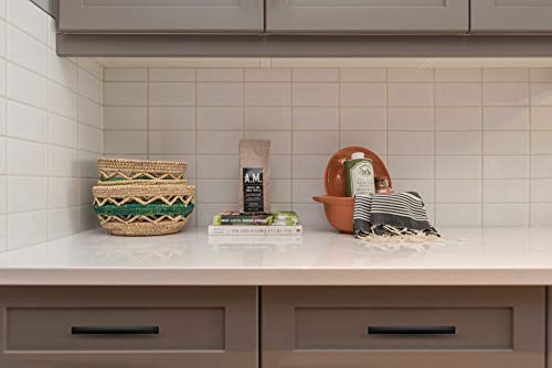 Image of Ravinte 30 Pack | 5-3 /16'' Curved Cabinet Pulls Matte Black Kitchen Drawer Pulls Arch Cabinet Handles 5-3 /16 inchLength, 3 inch Hole Center