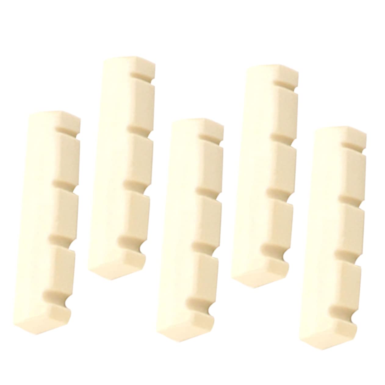 VICASKY Guitar Nut for Electric Bass String Nut Replacement Plastic Guitar Accessory Easy to Install