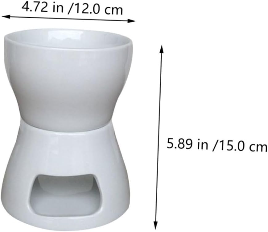 Ceramic Cheese Melting Pot Multi-functional Home Heating Tool Easy to Clean