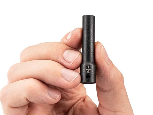 Image of TEKTON 1 /4 Inch Drive x 1 /4 Inch Deep 6-Point Impact Socket | SID03006
