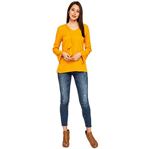 Image of NUSH by Anushka Sharma Women's Plain Regular fit Top