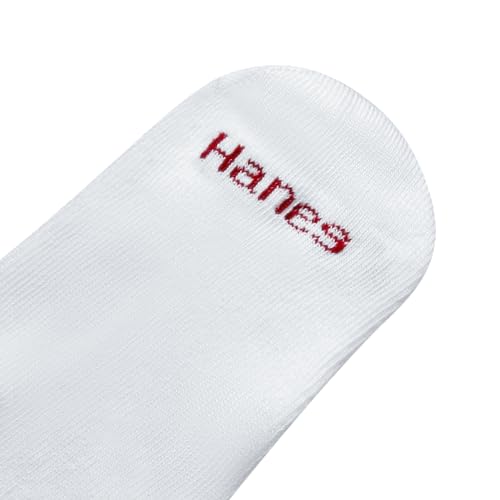 Image of Hanes Boys' Ankle Socks for Boys - Super Value 22-pack Quarter Socks - Lightweight Comfort - No Slip Fit Ez Sort