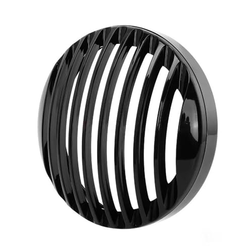Grille de phare moto noire pour rouler en Sportster 883 sur les routes de campagne