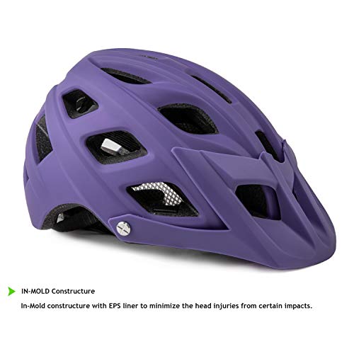 Bike Helmet, Exclusky Helmets For Adults, Mtb Mountain Bike Helmets For Men And Women, Adult Lightweight Bicycle Helmets For Men And Women, Youth Size Bicycle Helmet With Designs #TOP3