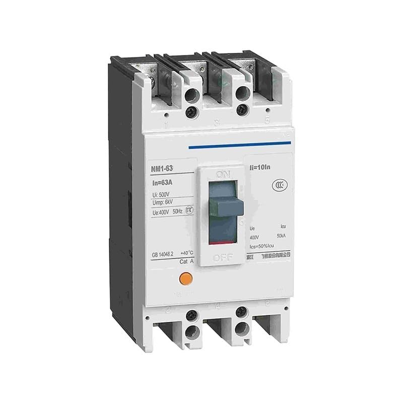 NM1 Molded Case Motor Protection Circuit Breaker NM1-63H/33202 32A Rear Panel Wiring丨710021100000624