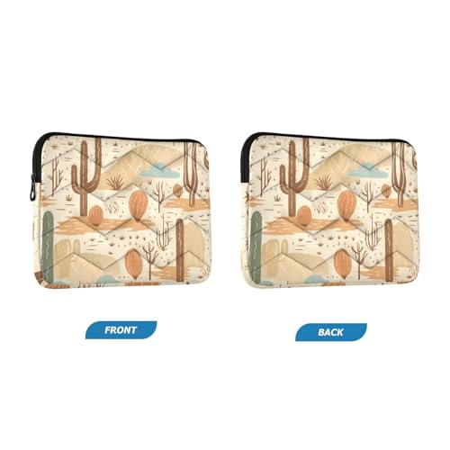 Funda para portátil 13-14 pulgadas con diseños de cactus miniatura 2