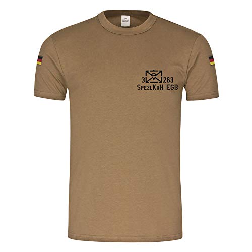T-shirt militaire Bundeswehr vert pour randonnée et bushcraft