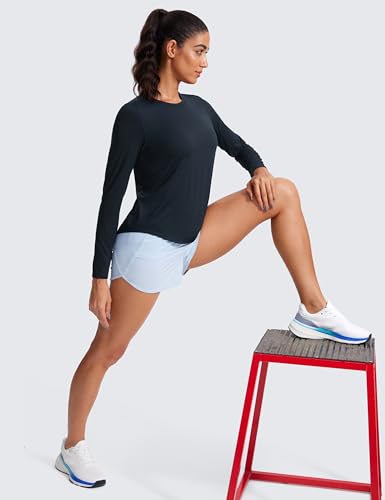 Image of CRZ YOGA Lightweight Crewneck Long Sleeve Top