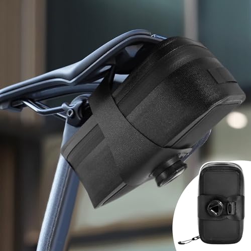 Sac de selle portable et imperméable pour votre prochain voyage à vélo et camping