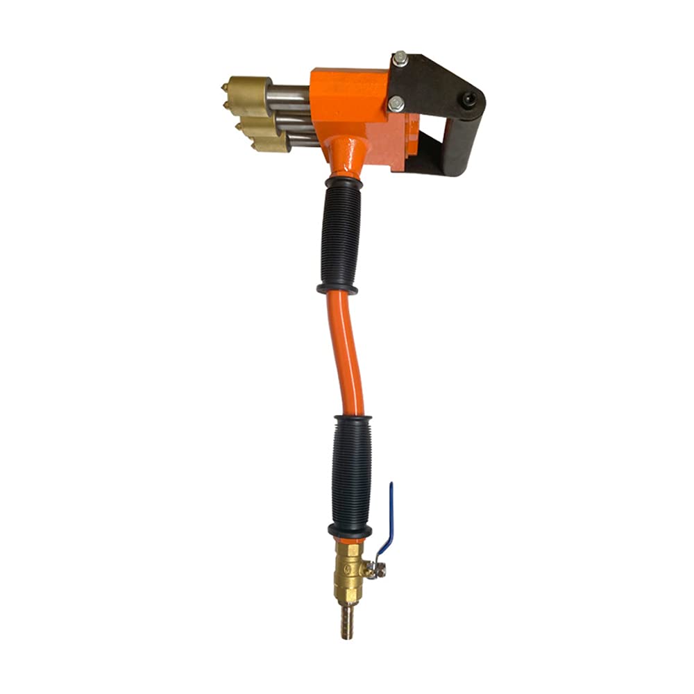 Cincel Neumático Para Hormigón, Cincel Multicabezal Reforzado, Cincel Para Pavimento de Pared, Martillo Cincelador, Martillo Cincelador de Aleación de Empuje Manual (Cabeza única)