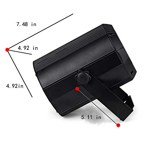 Stage Spotlight, Beam Light DJ Stage Light Package 40W RGBW DJ Light DMX Controller, for Club, Disco Dance Floor, Stage Lighting, Wedding, Mirror Ball, Concert Theater DJ Equipment - Thumbnail 5