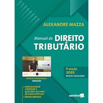 Capa do livro Manual de direito tributário