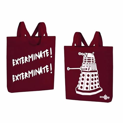 Seven20 Doctor Who Dalek Exterminate! Exterminate! Large Tote Bag
