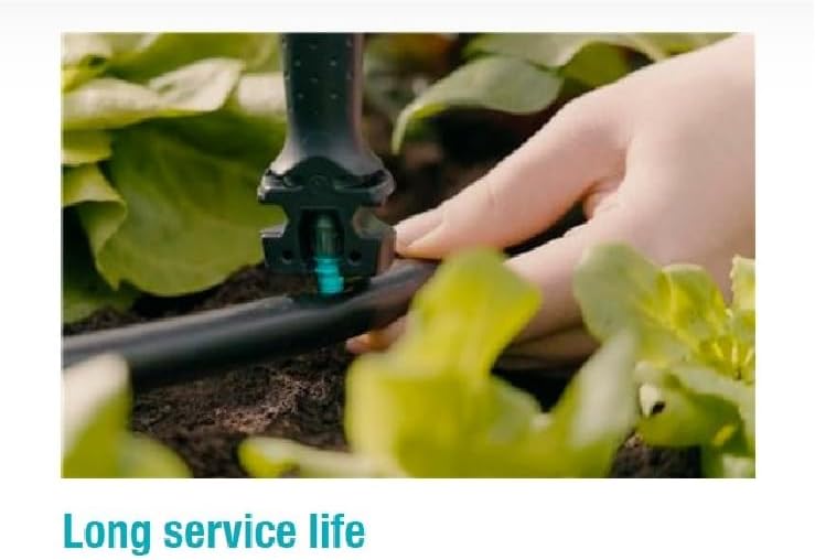 Gardena Micro-Drip system rura montażowa: centralna rura zasilająca, 13 mm (1/2"), do montażu naziemnego i podziemnego, odporna na promieniowanie UV, 50 m (1347-20)